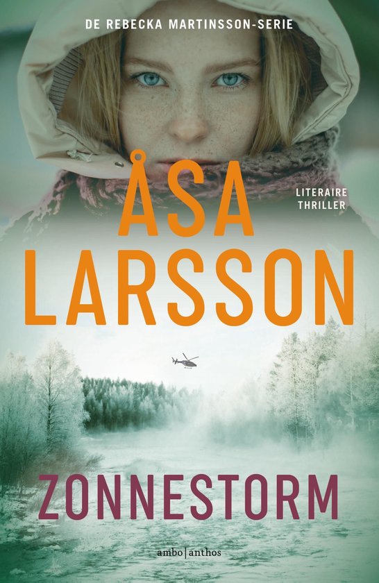 Cover van het boek 'Zonnestorm' van A. Larsson
