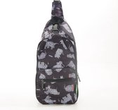 Eco Chic - Crossbody Bag - I03BK - Black - Scatty Scotty*