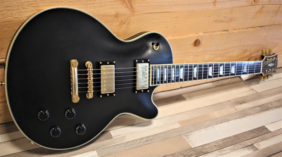 Eastman SB57 Black - Elektrische gitaar - zwart