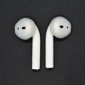 Mobigear Earbuds Siliconen Hoesje Geschikt voor Apple AirPods 1 - Transparant