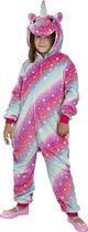 FUNIDELIA Veelkleurig Eenhoorn Onesie-kostuum - 5-6 jaar (110-122 cm)