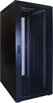27U serverkast met geperforeerde deur 600x800x1400mm (BxDxH)
