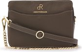 dR Amsterdam Schoudertas - Mint - Teak