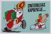 Verhaak Wenskaart Sinterklaas Junior 10 X 15 Cm Glans Groen