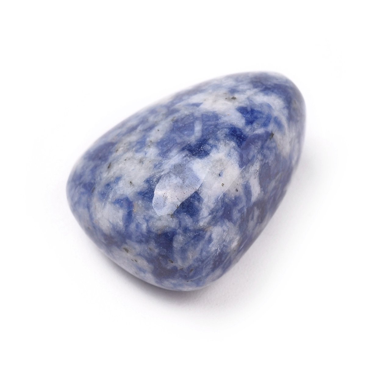 Sattva Rocks | TROUW Sodaliet trommelsteen, edelstenen. 3 Stuks in een kado zakje (±22-30mm)