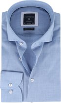 Profuomo - Originale Non Iron RF Blauw - 45 - Heren - Slim-fit