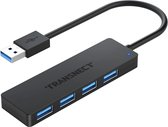 Usb Splitter - Usb Hub - 4 Poort - USB 3.0 - 5G - Zwart