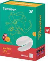 Satisfyer 'Double Joy', 9 cm, met app