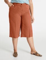 SAMOON Dames Bermuda van lyocell