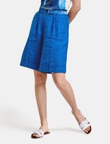 TAIFUN Dames Bermuda van zuiver linnen Shorts High