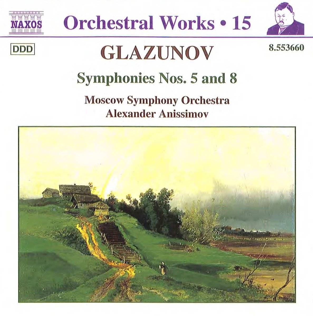 Moscow Symphony Orchestra, Alexander Anissimov - Glazunov: Symphonies Nos. 5 and 8 (CD)