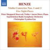 Peter Sheppard Skaerved, Aaron Shorr, Saarbrücken Radio Symphony Orchestra, Christopher Lyndon-Gee - Henze: Violin Concertos Nos. 1 & 3 (CD)