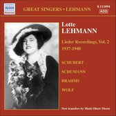Lotte Lehmann - Lieder Recordings Volume 2 (1937-1940) (CD)