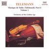 Orchestra Of The Golden Age - Telemann: Tafelmusik Volume 1 (CD)