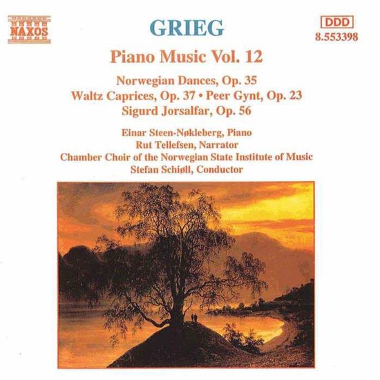 Grieg Piano Music Vol 12 Einar Steen Nokleberg Et Al Steen Noklebergeinar Cd 