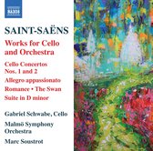 Schwabe, Malmö Symphony Orchestra, Marc Soustrot - Saint-Saëns: Works For Cello And Orchestra (CD)