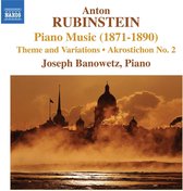 Joseph Banowetz - Piano Music/Thema And Variations (CD)
