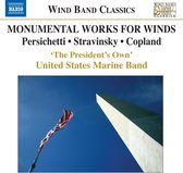 United States Marine Band - Monumental Works For Winds (CD)