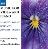 Sarah-Jane Bradley & Hewitt Anthony - Music For Viola And Piano (CD)