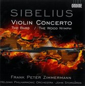 Frank Peter Zimmermann, Helsinki Philharmonic Orchestra, ohn Storgårds - Sibelius: Violin Concerto/The Bard/The Wood Nymph (CD)