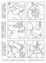 Picture Perfect Party Animals Clear Stamps (BB-106)