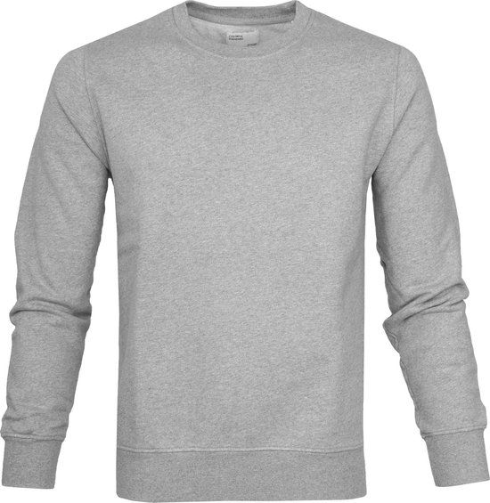 Colorful Standard - Sweater Heather Grey - Heren - Maat XXL - Regular-fit