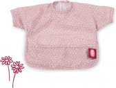 Götz poppenkleding roze slab met bloemenmotief voor babypop van 30-33cm