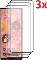 Full Cover 3D Edge Tempered Glass Screen Protector Geschikt Voor Google Pixel 6 Pro - Screenprotector Ultradun Gehard Glas - Optimale Display Bescherming - Volledige Dekking Scherm