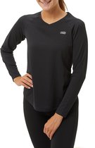 Inq Longsleeve Hardlooptop Zwart Dames - Maat S