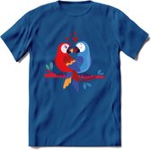 Valentijn T-Shirt | Grappig Valentijnsdag Cadeautje voor Hem en Haar | Dames - Heren - Unisex | Kleding Cadeau | - Donker Blauw - XL