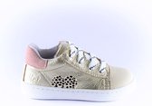 Clic sneaker CL-20320 goud leopard  hart-21