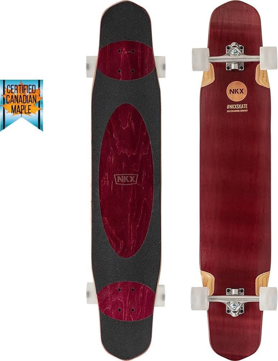 NKX Flagship Dancer longboard 44 Rood