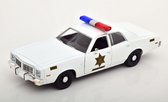 Dodge Coronet 1975 "Hazzard County Sheriff" Beige 1-24 Greenlight Collectibles