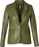 YESTA Aya Essential Blazer - Army - maat 2(50)