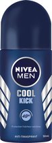 NIVEA COOL KICK Mannen Rollerdeodorant 1 stuk(s)
