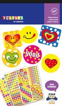 Playbox stickers Smiley ca. 1000 stuks