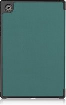 Case2go - Tablet hoes geschikt voor Samsung Galaxy Tab A8 (2022 & 2021) - 10.5 inch - Flexibel TPU - Tri-Fold Book Case - Groen