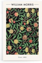 Walljar - William Morris - Fruit - Muurdecoratie - Poster