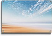 Walljar - Horizon Aan Zee - Muurdecoratie - Plexiglas schilderij