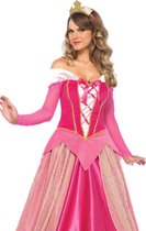 Princess Aurora kostuum - L - Roze - Leg Avenue