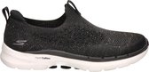 Skechers Go Walk 6 dames instapper - Zwart - Maat 39