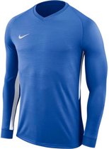 Nike - Dry Tiempo Premier LS Shirt - Blauw Shirt-L