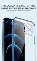 iPhone 13 Hoesje - Transparent / Silver Phone Case - Transparant / Zilver - Shockproof - Schokbestendig - Individual Lens Protection - Individuele lensbescherming - Compatible Wire