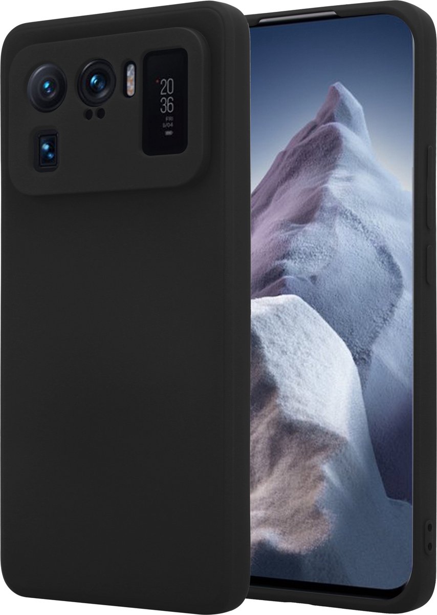 ShieldCase siliconen hoesje – geschikt voor Xiaomi Mi 11 Ultra – zwart