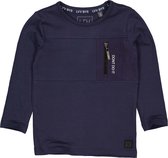 Levv jongens shirt Vedde Grey Midnight