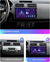 CarPlay Suzuki Swift 2005-2010 Octa Core Android 10 navigatie en multimediasysteem Bluetooth USB WiFi 2+32GB 4G