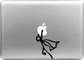 Mobigear Design Sticker Geschikt voor Apple MacBook Air 13 (2010-2019) - Carrying Apple