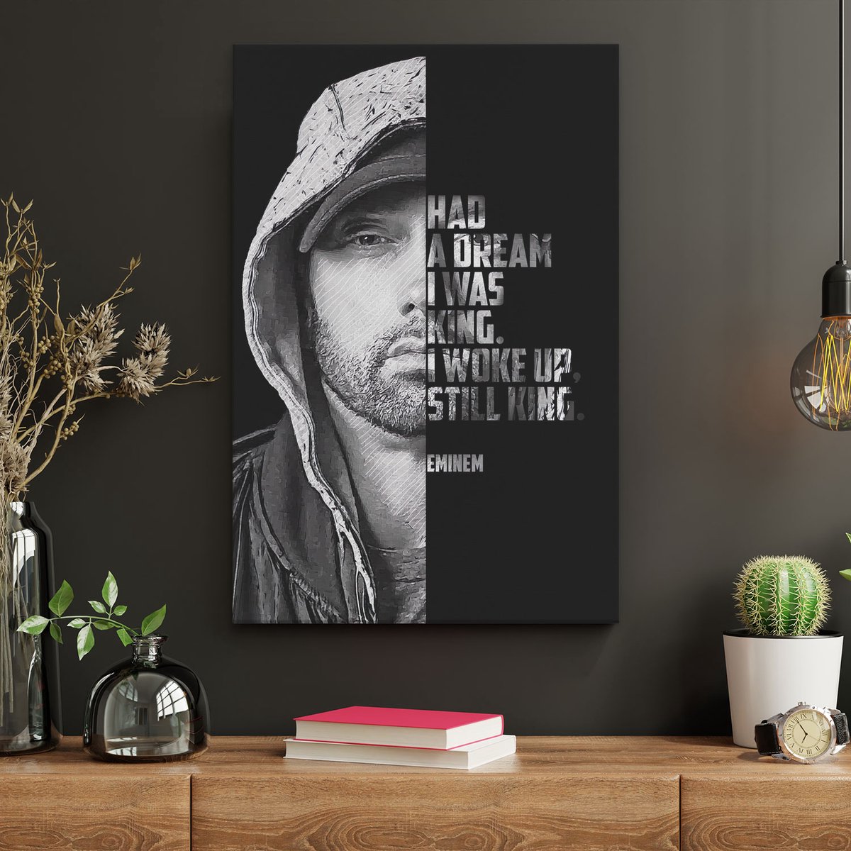 Framed Poster Eminem Mugshot 61x91.5cm