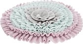 Trixie Snuffelmat 38 Cm Roze/mintgroen/grijs