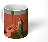 Mok - Noli me tangere - schilderij van Sandro Botticelli - 350 ML - Beker - Uitdeelcadeautjes